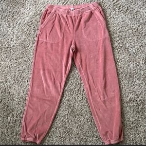 aerie REAL obsessed velour jogger